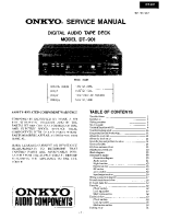 Onkyo-DT-901-Service-Manual 