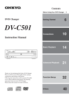 Onkyo-DVC-501-Owners-Manual