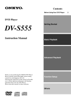 Onkyo-DVS-555-Owners-Manual 