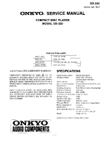 Onkyo-DX-330-Service-Manual 