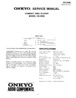 Onkyo-DX-3500-Service-Manual 