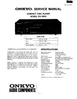Onkyo-DX-3800-Service-Manual