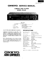 Onkyo-DX-530-Service-Manual