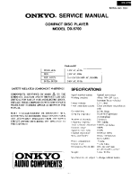 Onkyo-DX-5700-Service-Manual