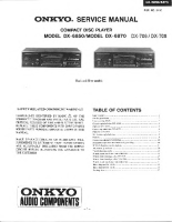 Onkyo-DX-6870-Service-Manual