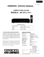 Onkyo-DX-7211-Service-Manual