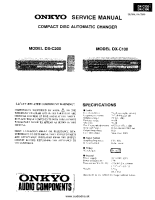 Onkyo-DXC-200-Service-Manual