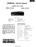 Onkyo-DXC-909-Service-Manual 