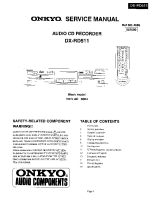 Onkyo-DXRD-511-Service-Manual 