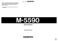 Onkyo-M-5590-Owners-Manual 