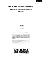 Onkyo-MPC-501-Service-Manual