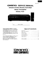 Onkyo-P-301-Service-Manual