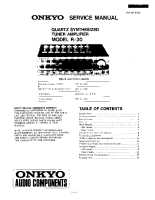 Onkyo-R-30-Service-Manual 