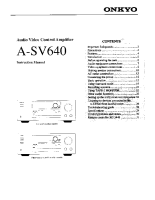 Onkyo-SAV-640-Owners-Manual