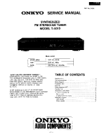 Onkyo-T-4010-Service-Manual
