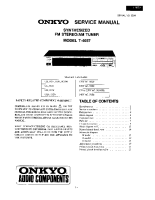 Onkyo-T-4037-Service-Manual