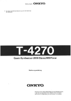 Onkyo-T-4270-Service-Manual