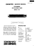 Onkyo-T-44-Service-Manual