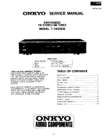Onkyo-T-450-RDS-Service-Manual