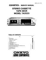 Onkyo-TA-2025-Service-Manual