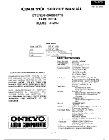 Onkyo-TA-203-Service-Manual