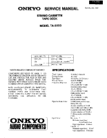 Onkyo-TA-2033-Service-Manual