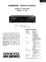 Onkyo-TA-250-Service-Manual 