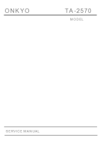 Onkyo-TA-2570-Service-Manual