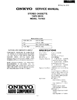 Onkyo-TAR-22-Service-Manual 