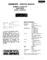 Onkyo-TARW-222-Service-Manual 