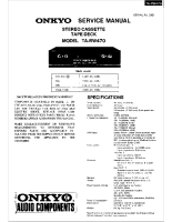 Onkyo-TARW-470-Service-Manual