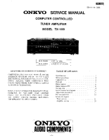 Onkyo-TX-108-Service-Manual 