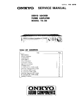 Onkyo-TX-20-Service-Manual 