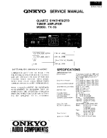 Onkyo-TX-25-Service-Manual 