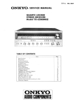 Onkyo-TX-6500-Mk2-Service-Manual