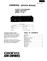 Onkyo-TX-80-Service-Manual
