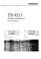 Onkyo-TX-8211-Owners-Manual 