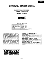 Onkyo-TX-8211-Service-Manual 