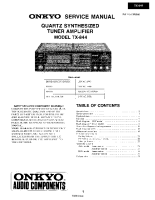 Onkyo-TX-844-Service-Manual