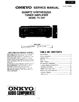 Onkyo-TX-905-Service-Manual 