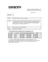 Onkyo-TXDS-595-Service-Bulletin 