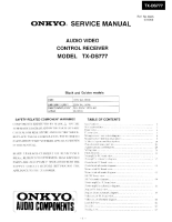 Onkyo-TXDS-777-Service-Manual 