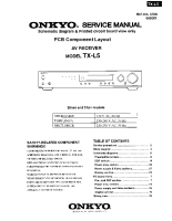 Onkyo-TXL-5-Service-Manual-2