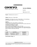 Onkyo-TXNR-1000-Service-Bulletin 
