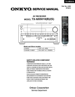 Onkyo-TXNR-5010-Service-Manual