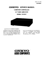 Onkyo-TXRV-47-Service-Manual
