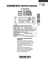 Onkyo-TXSR-503-Service-Manual