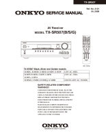 Onkyo-TXSR-507-Service-Manual 