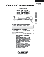 Onkyo-TXSR-8450-Service-Manual