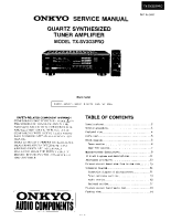 Onkyo-TXSV-303-PRO-Service-Manual